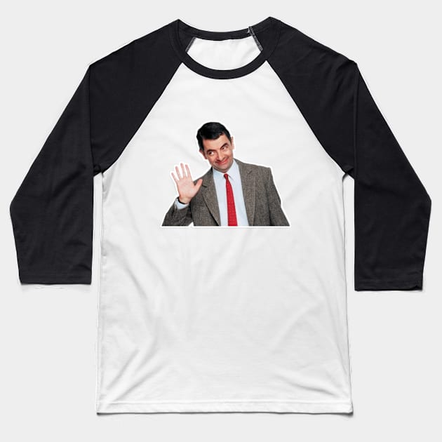 Mr. Bean Hi Reversed Baseball T-Shirt by Invisibleman17